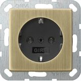 SCHUKO w/o cl. System 55 bronze/black