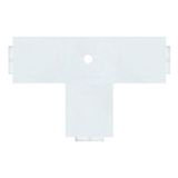 T - connection of LED strips 8 mm wide, 2 PIN