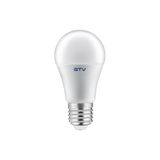 LED bulb, A60, 3000K, E27, 12W, 1055lm, AC/DC24V, RA>80, 200°