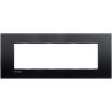 Cover plate Livinglight square 7-module anthracite