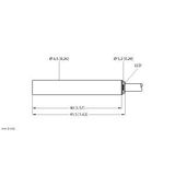 Inductive Sensor With Increased Switching Distance   BI2-EH6.5-AN6X