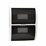 WHITE DOMUS COVER WITH DOOR 24M