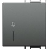 Cover with lens and bell icon 2M, anthracite
