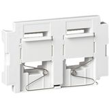 CYB-DP Mount, plate, 2xKrone Keystone