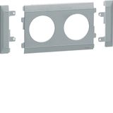 Frontplate, halogen-free,nat.anod.
