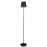 Battery LED floor light, black, 1xLED-module/3,5W