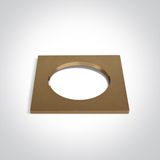 BRASS DECORATIVE BASE SQUARE FOR 10105H / 10112HA
