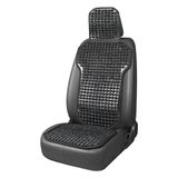 Seat mat with lumbar support and headrest AMIO-03650