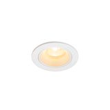 NUMINOS© XS recessed ceiling light 3000K 40ø IP20 round wh