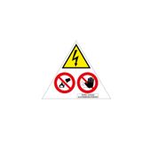 Various sign - Al - Dimensions: 350x350 mm
