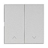 Rocker S 50, arrow symbol for blinds switch, push button,sil