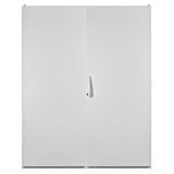 Stainless steel enclosure 2 door IP55 H=2000 W=1200 D=600mm