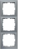 Frame 3gang, S.1, al. matt