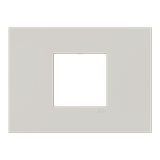 Frame - 1-gang / 2-modules - ABB logo - Dune