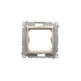 Transition adapter for 45x45 mm fitting type, Gold matt, metalic