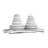 PrismaSeT XL Cable entry plate 2x58mm