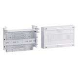 RfZ mounting panel, universZ, 150x250mm, with top-hat rail