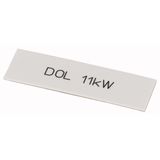 XANP-MC-DOL0,25KW Labeling strip, DOL 0.25KW