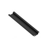 Profile GLAX for LED strip, recessed, 3 m, black