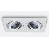 WHITE GU10 2x10W