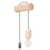 LOFT STYLE WALL LAMP FROM THE NIMBI SERIES WITH A SWITCH AND E27 THREAD