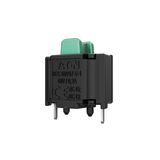 Contact element, PCB connection, 1 N/O