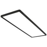 ultra flat LED Panel with LED backlight, black,1xLED/22W