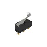 Microswitch with roller lever
