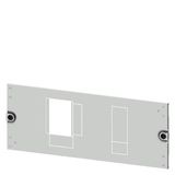Masking frame 3VA20 (100 A), 3VA21 (160 A), 3VA22 (250 A), 3 or 4-pole, fixed-mounted,