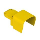 Technopolymer closed protection. Colour: yellow.