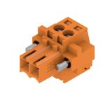 PCB plug-in connector, female plug, 3.50 mm, Number of poles: 2, 180°, Clamping yoke connection, Clamping range, max. : 1.5 mm², Box
