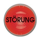 Adhesive sticker "STÖRUNG"