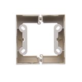 "Bell" push button with LED indicator light, (module), 16AX, Screw, anthracite, metalic