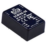 SCW08B-15 DC/DC converter 18-36V: +15V 533mA 8W, MEAN WELL