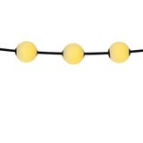 0998/B BLACK STRING LIGHTS 5,5m 6x1W EW IP65 24V