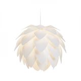 ENCOMBRE pendant white PVC 230V LED E27 15W