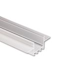 Built-in aluminum profile AO for plasterboard, 79x32mm, without diffuser, 2m