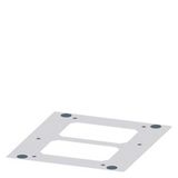 Roof plate for module inserts IP54, D: 400mm W: 350mm