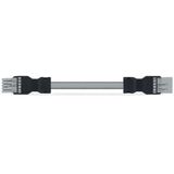 pre-assembled interconnecting cable Eca Socket/plug gray