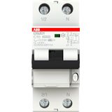 Residual Current Circuitbreaker 1P+N, C Char, 10A, 30mA, 6kA