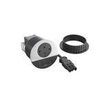 DISQ80 METAL SOCKET SCH USB A+C 0,5M CORD GST18