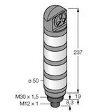 LED Signal Light Tower Light   TL50HWGYRALSQ