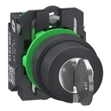 Plastic KS 3-pos stayput KRC 2NO Push-in
