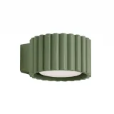 Wall lamp AURA olive green Gx53