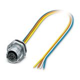 SACC-DSI-MS-4CON-M16/0,5 PP - Device connector, rear mounting