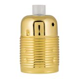 Lampholder Metal Screw E27 Gold