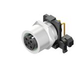 Built-in plugs, M12, Mounting thread: M 12, Number of poles: 4, Strand / cable length: