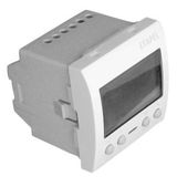 TWO CIRCUITS DIGITAL TIME SWITCH-2 MOD WHITE