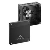Junction box, Type of protection IP66, max. 6², Impact strength IK07, Protection class II, Ui 1000V AC, Ui 1000V DC, DLG, VDE, Halogen free