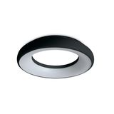 BLACK PLAFO 25W WW IP40 100-240V